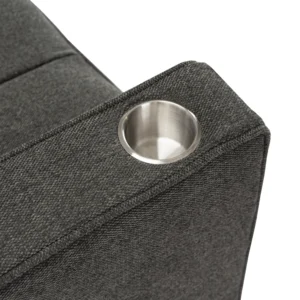 product-3491-12 Fotoliu rabatabil ASTER pentru dormit, negru