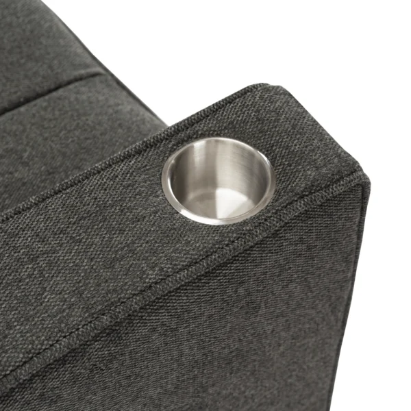 product-3491-12 Fotoliu rabatabil ASTER pentru dormit, negru