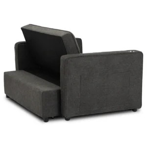 product-3491-3 Fotoliu rabatabil ASTER pentru dormit, negru