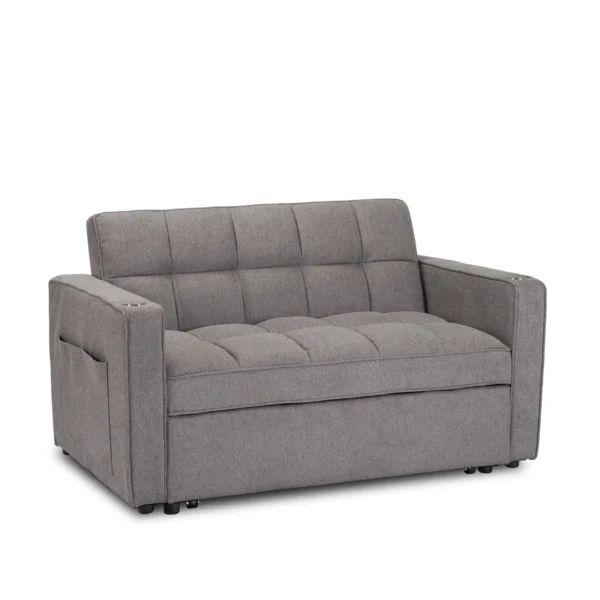 product-3492-0 Fotoliu rabatabil ASTER pentru dormit, gri