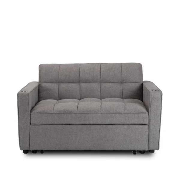 product-3492-1 Fotoliu rabatabil ASTER pentru dormit, gri