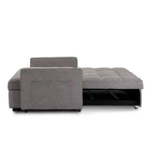 product-3492-5 Fotoliu rabatabil ASTER pentru dormit, gri