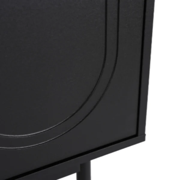 Comoda MARLEN, 155 cm, negru