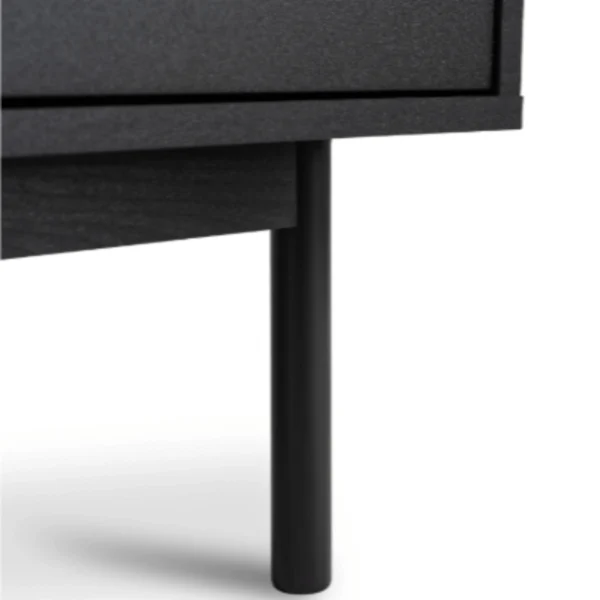 Comoda MARLEN, 155 cm, negru