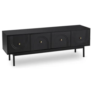 Dulap TV MARLEN 155 cm, negru
