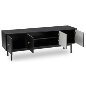 product-3500-1 Dulap RTV MARLEN 155 cm Negru — Comode TV