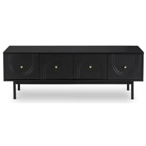 product-3500-2 Dulap RTV MARLEN 155 cm Negru — Comode TV