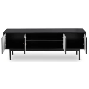 product-3500-3 Dulap RTV MARLEN 155 cm Negru — Comode TV