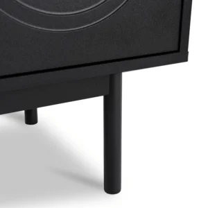 product-3500-6 Dulap RTV MARLEN 155 cm Negru — Comode TV