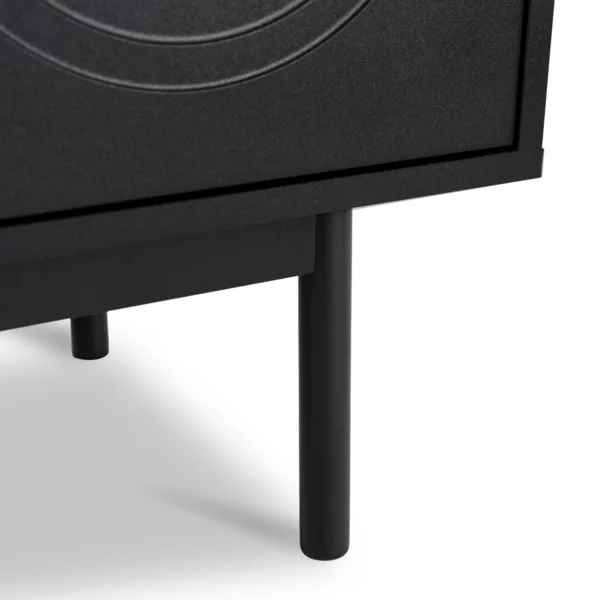 product-3500-6 Dulap RTV MARLEN 155 cm Negru — Comode TV