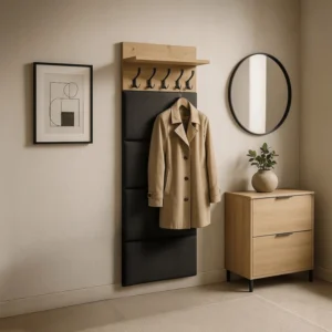 product-3502-0-1 VENORNA Suport de perete 60 cm Stejar Artisan/Grafit — Cuiere