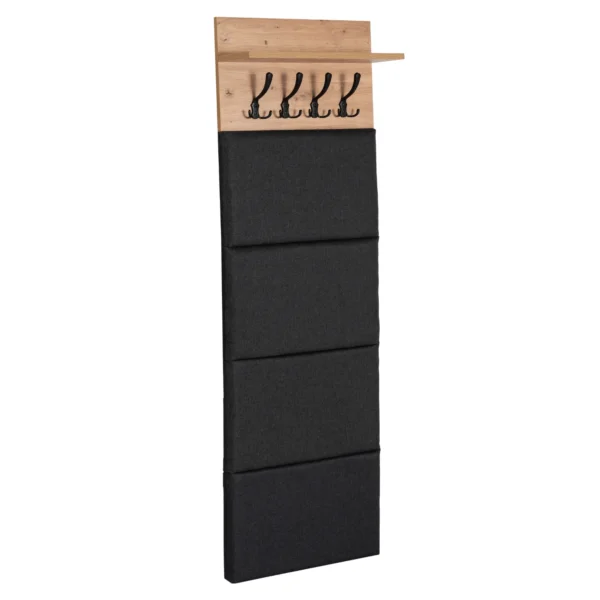 Suport de perete PARMA 50 cm Stejar Artisan/Graphite — Cuiere