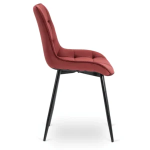 product-3513-5 Scaun CHRIS Maroon catifea — MOBILA