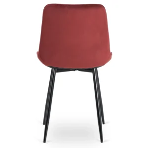 product-3513-6 Scaun CHRIS Maroon catifea — MOBILA