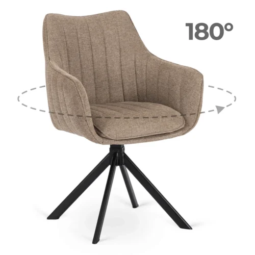 Scaun pivotant MUMBAI Bej