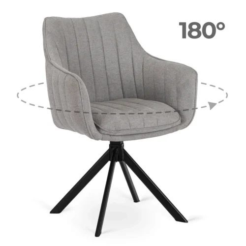 Scaun pivotant MUMBAI Gri