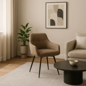 Scaun pivotant LARISA Bej