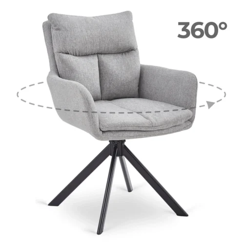 Scaun pivotant PAUL Gri
