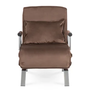 product-3528-1 Scaun reclinabil BART din velur maro