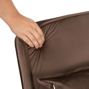 product-3528-11 Scaun reclinabil BART din velur maro