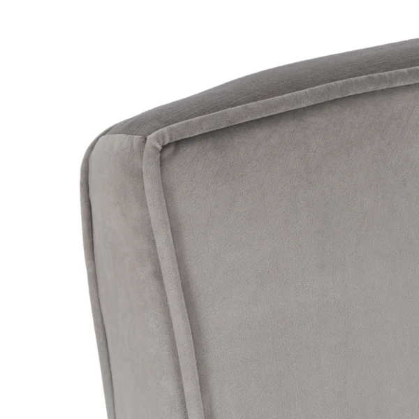 Fotoliu reclinabil BART din velur gri