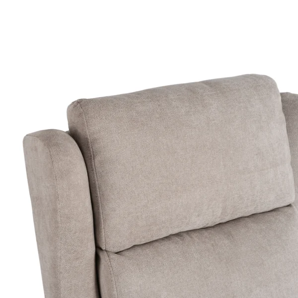 product-3534-9 SEBASTIAN Bej tesatura fotoliu de masaj culisant — Fotolii de relaxare