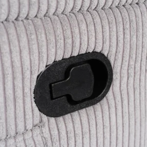 product-3537-10 SEBASTIAN Grey Corduroy fotoliu de masaj reclinabil — Fotolii de relaxare