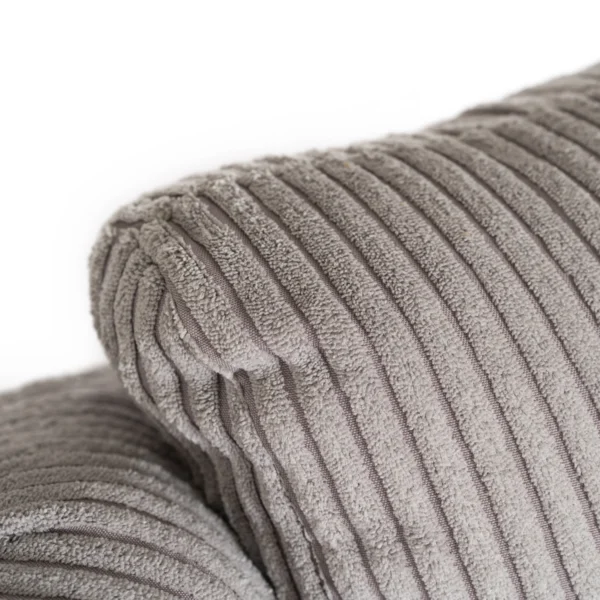 product-3537-8 SEBASTIAN Grey Corduroy fotoliu de masaj reclinabil — Fotolii de relaxare