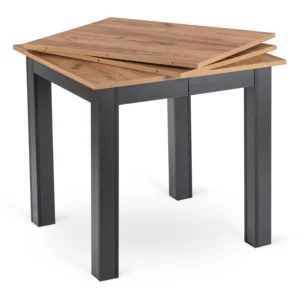 product-3542-3 BEN Masă pliabilă 80-200 cm Craft stejar/negru — Mese