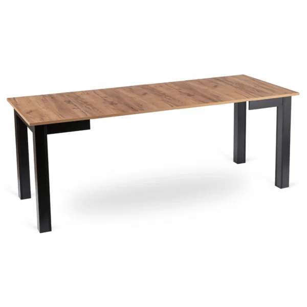 product-3542-5 BEN Masă pliabilă 80-200 cm Craft stejar/negru — Mese