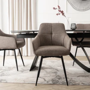 Scaun pivotant LARISA Cappuccino