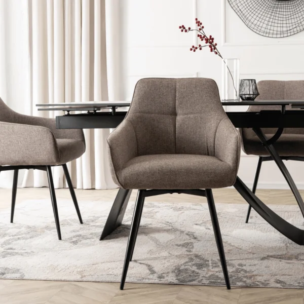 Scaun pivotant LARISA Cappuccino