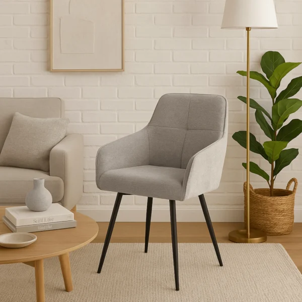 LARISA Gri Scaun pivotant — MOBILA