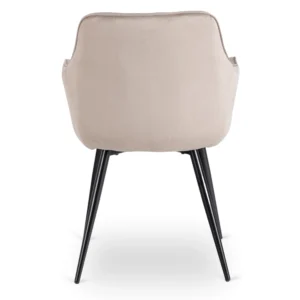 Scaun MODESTO Catifea bej — MOBILA
