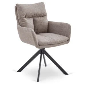 Scaun pivotant MUSSO Gri Boucle