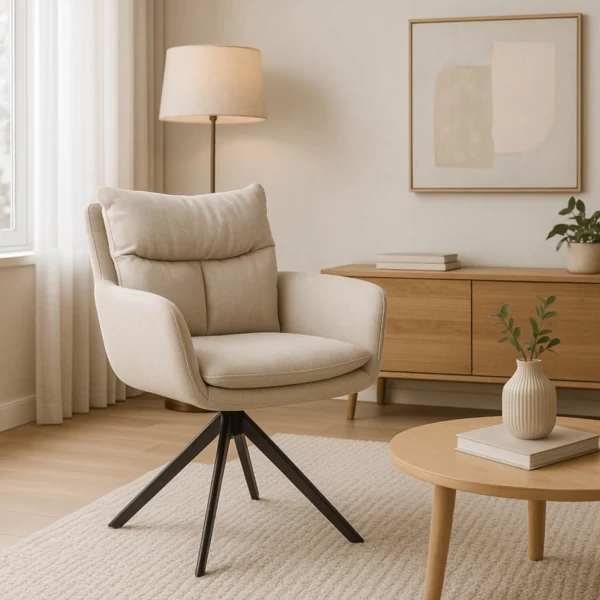 Scaun pivotant PAUL Bej