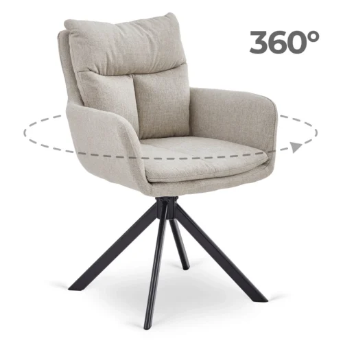 Scaun pivotant PAUL Bej