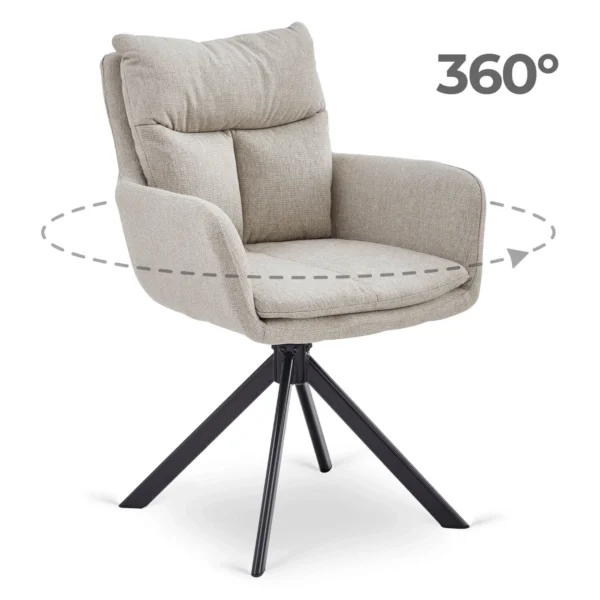 Scaun pivotant PAUL Bej