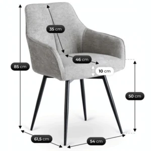 Scaun PALMA Gri