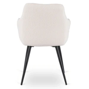 NAWARA Scaun Cream Boucle — MOBILA