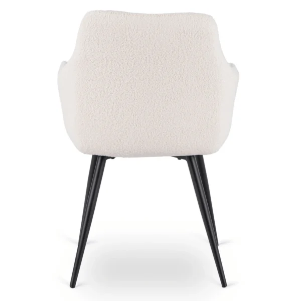 NAWARA Scaun Cream Boucle — MOBILA