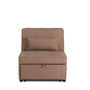 product-3566-2 IBERIS 80 cm Fotoliu pliabil pentru dormit Brown — Fotolii de relaxare