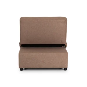 product-3566-7 IBERIS 80 cm Fotoliu pliabil pentru dormit Brown — Fotolii de relaxare