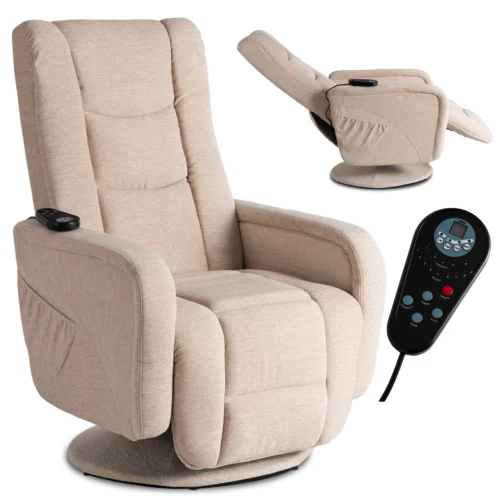 Scaun de masaj rotativ SPIKE 2, bej