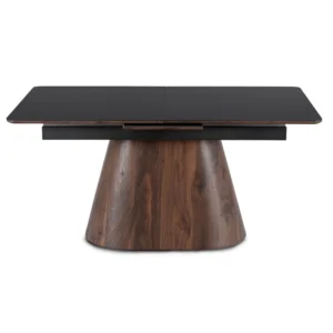 product-3587-6 LIZBONA Masă pliantă ceramică 160-200 cm negru/oraș — Mese