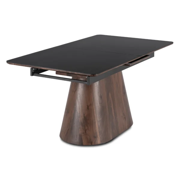 product-3587-7 LIZBONA Masă pliantă ceramică 160-200 cm negru/oraș — Mese