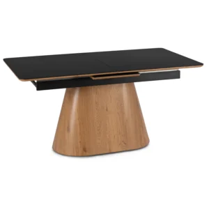product-3588-4 LIZBONA Masă pliantă ceramică 160-200 cm negru/oraș — Mese