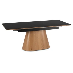product-3588-5 LIZBONA Masă pliantă ceramică 160-200 cm negru/oraș — Mese