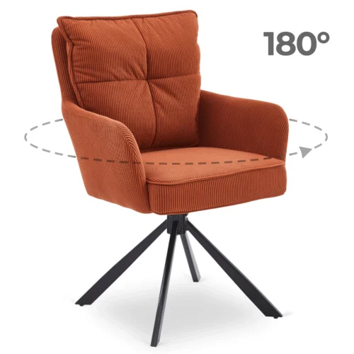 Scaun pivotant CITY Rude Corduroy