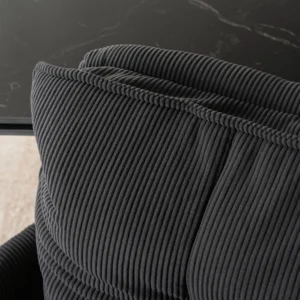 product-3596-3 Scaun pivotant CITY, catifea neagră